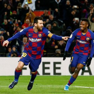 Messi Ansu Fati Barca Granada EFE Messi Ansu Fati Barca Granada EFE