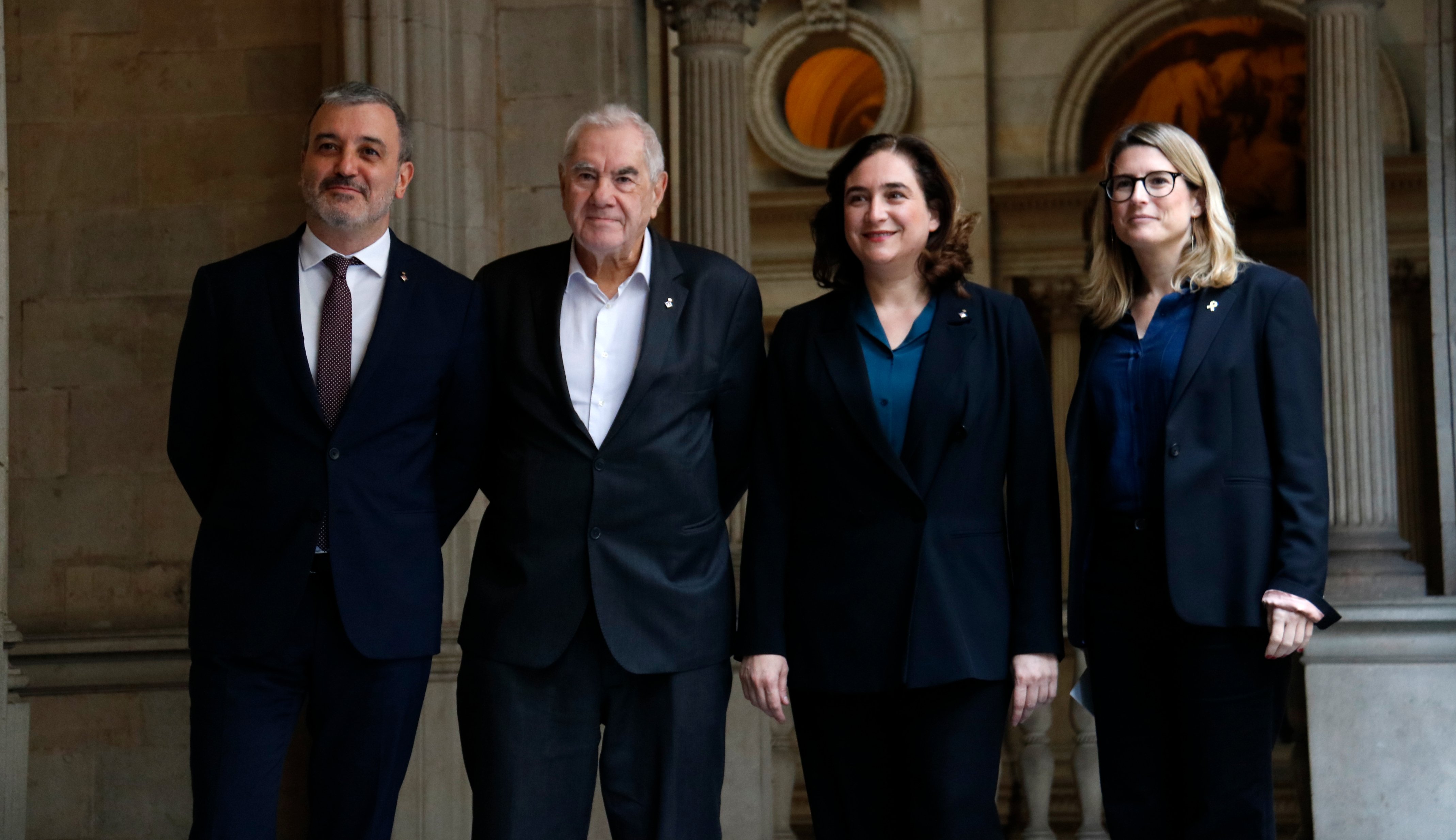Comuns, ERC, JxCat y PSC: el acuerdo a cuatro en Barcelona abre un nuevo ciclo
