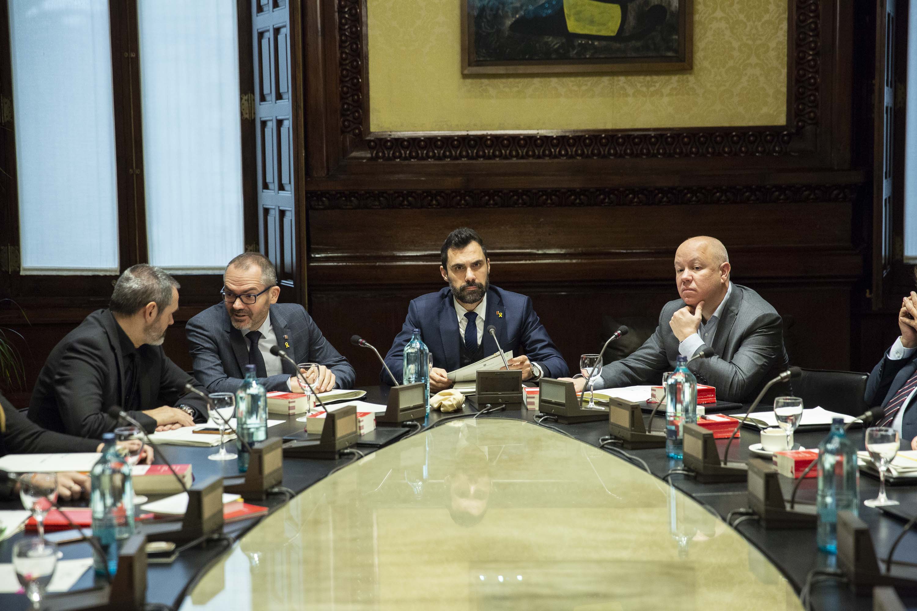 S'ajorna el ple del Parlament pels efectes del temporal