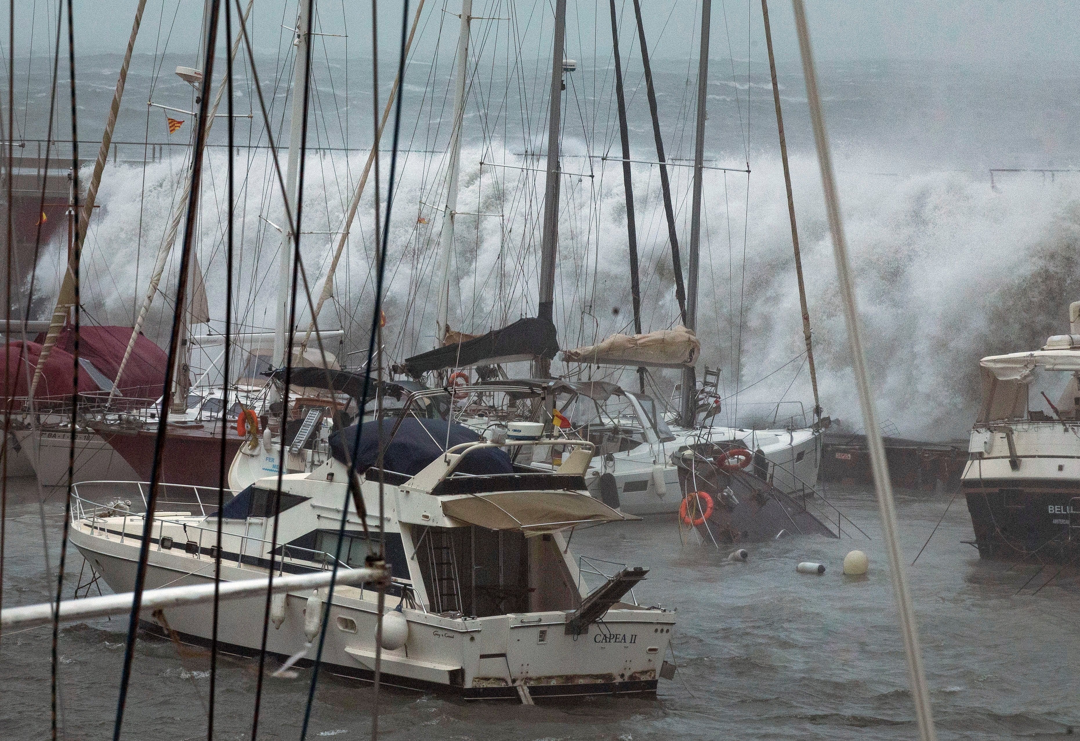 temporal Se Gloria puerto olímpico Barcelona EFE