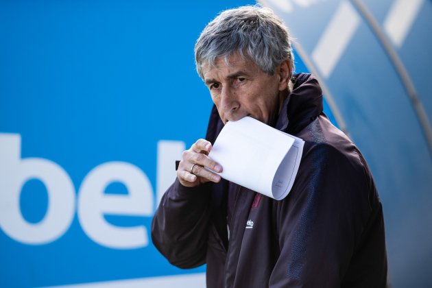 Quique setien entrenador Barca Europa Press