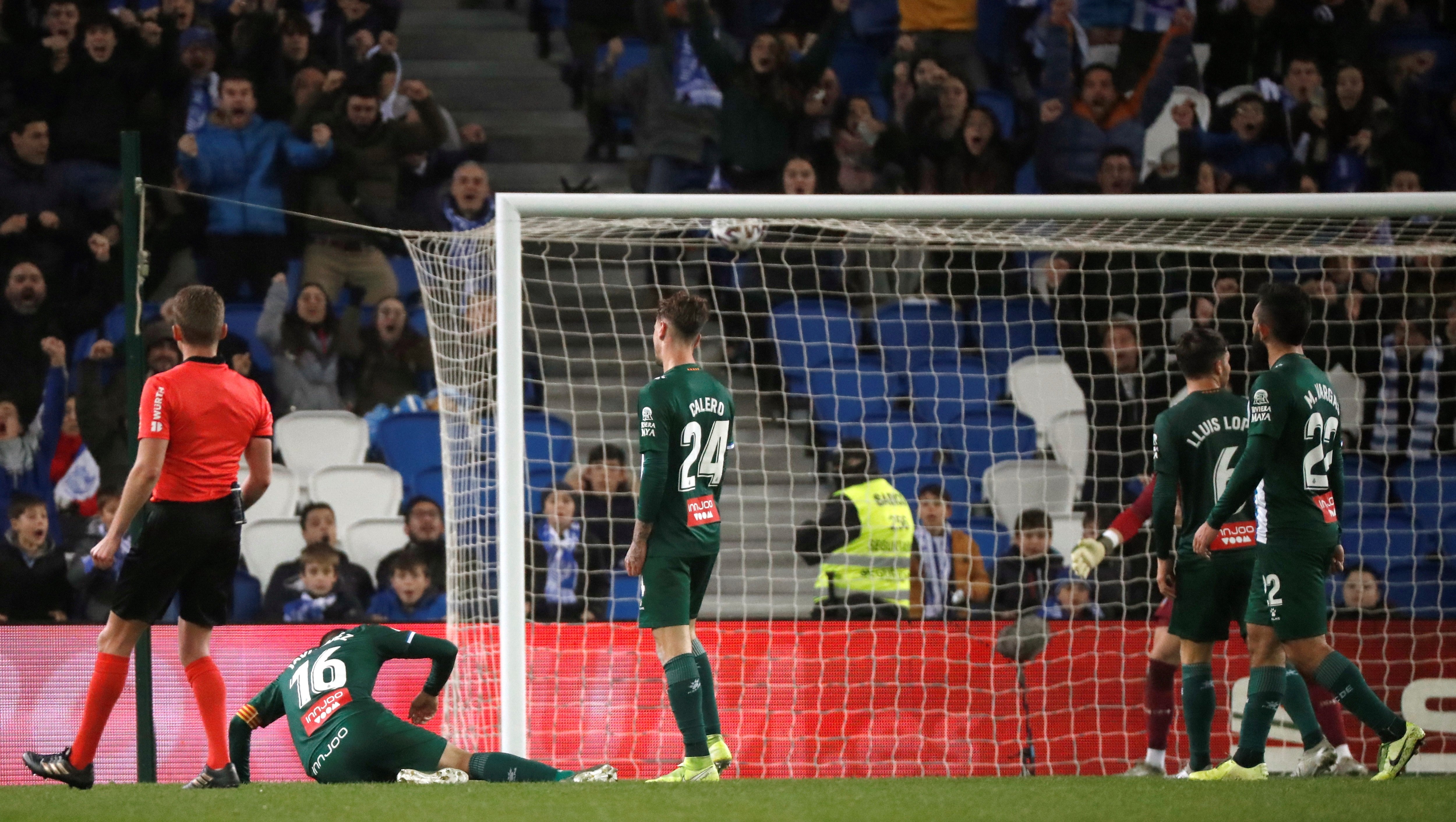 El Espanyol cae eliminado de la Copa (2-0)