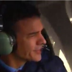 Pedro Sánchez helicòpter Europa Press Pedro Sánchez helicòpter Europa Press