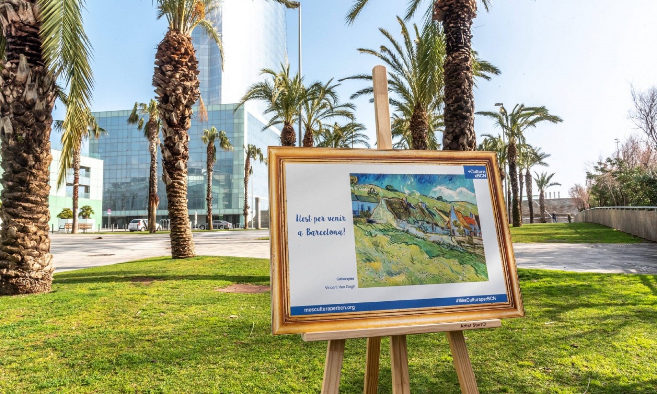 Rèpliques de quadres a Barcelona a favor de la instal·lació de l'Hermitage