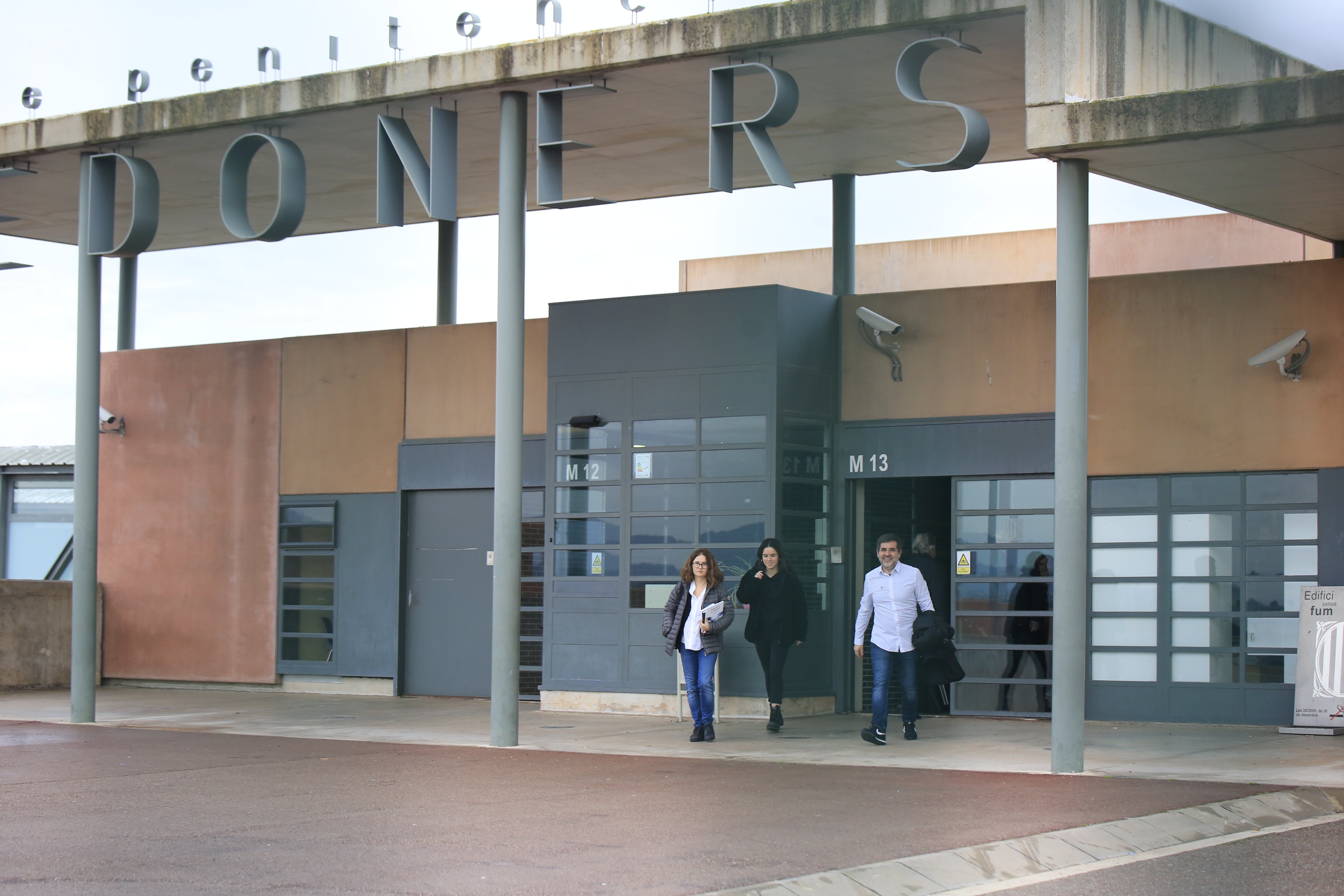 Jordi Sànchez surt Lledoners - Sergi Alcàzar