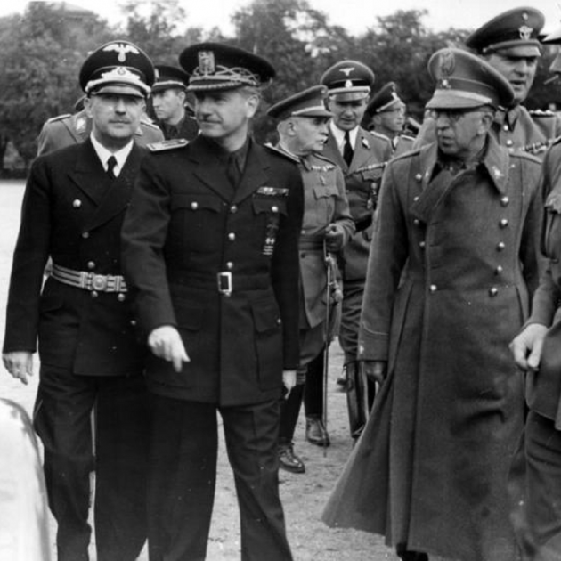 Serrano Suñer i Himmler. Font Budesarchiv