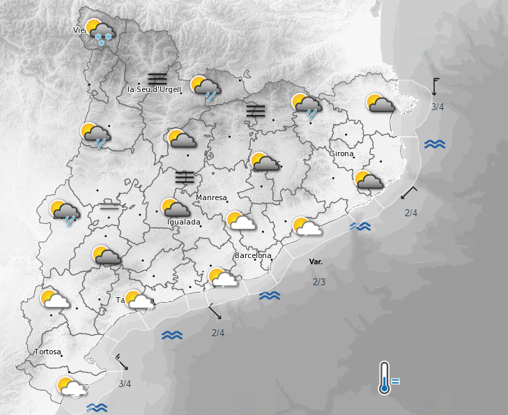 mapa tiempo