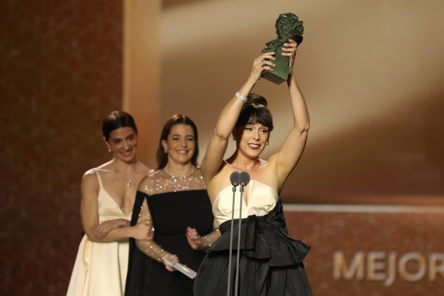 EuropaPress 2612839 Mejor actriz protagonista para Belén Cuesta por La trinchera infinita en la XXXIV edición de los Premios Goya en Málaga (Andalucía España) a 25 de enero de 2020 %0a 