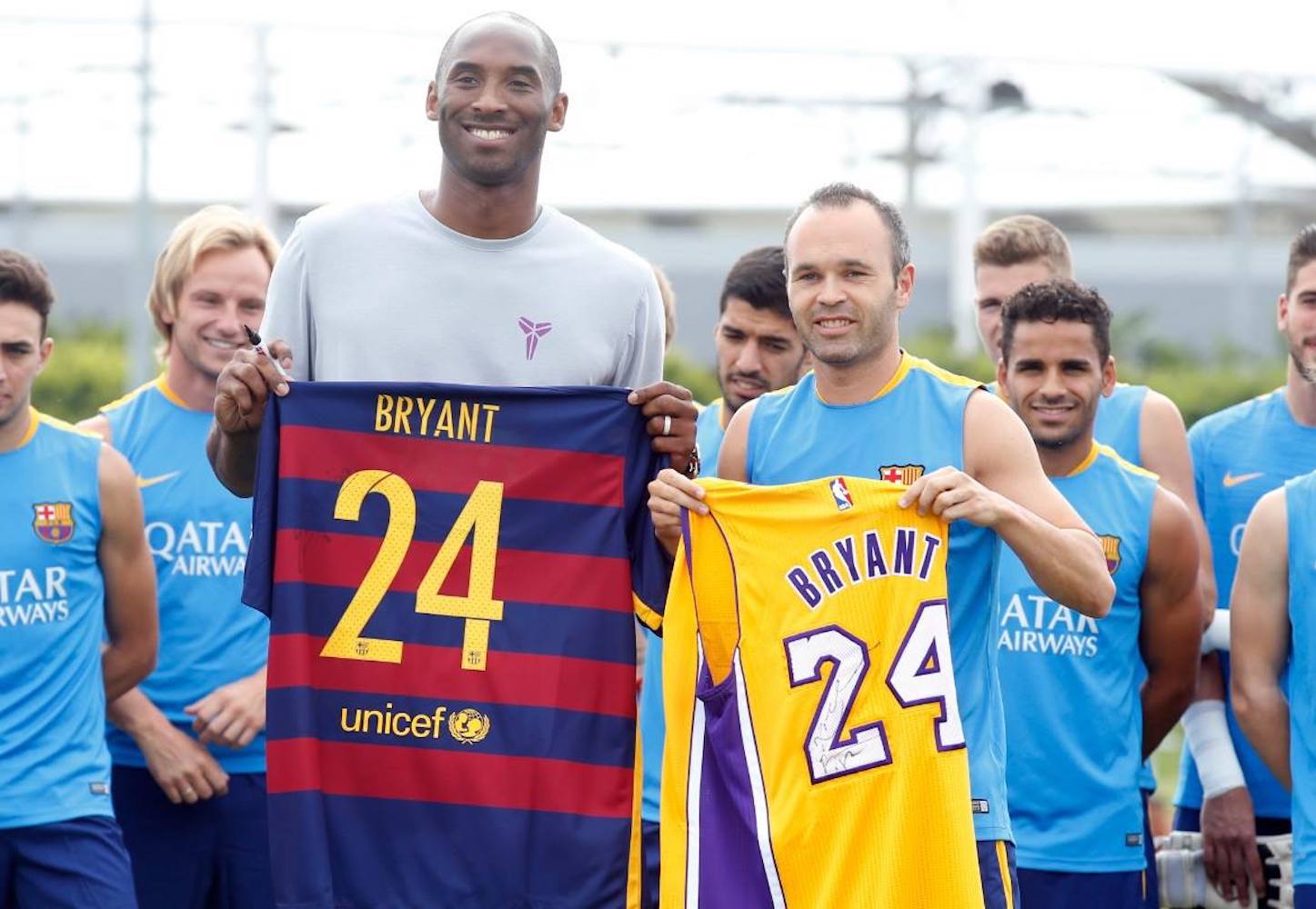 Kobe Bryant, del Barça gracias a Ronaldinho y Messi