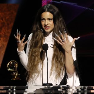 Rosalía guanya el Grammy a millor disc llatí i agraeix el premi en català