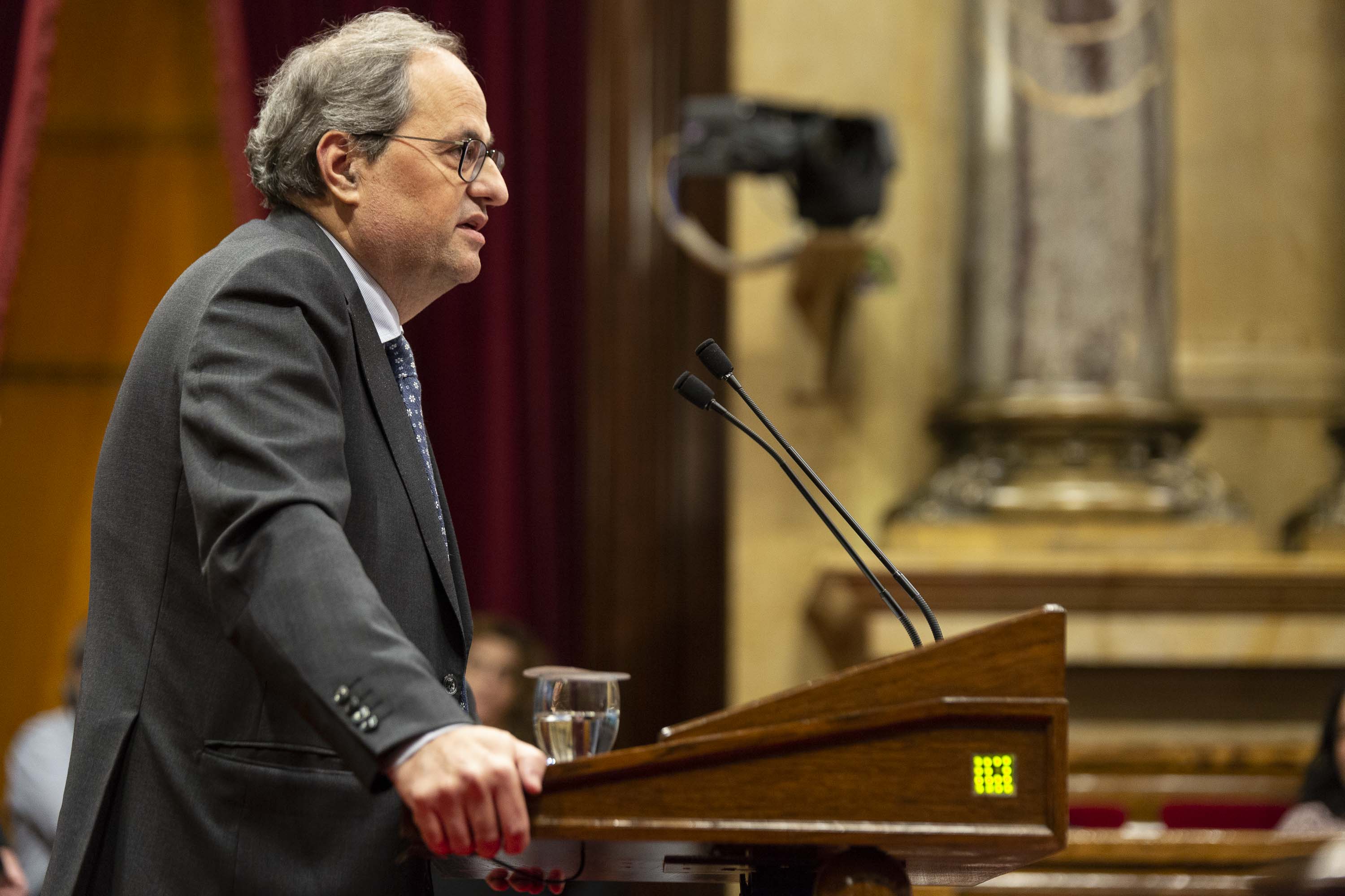 VÍDEO | La intervenció completa del president Torra