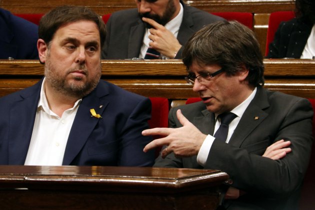 Carles Puigdemont Oriol Junqueras - ACN