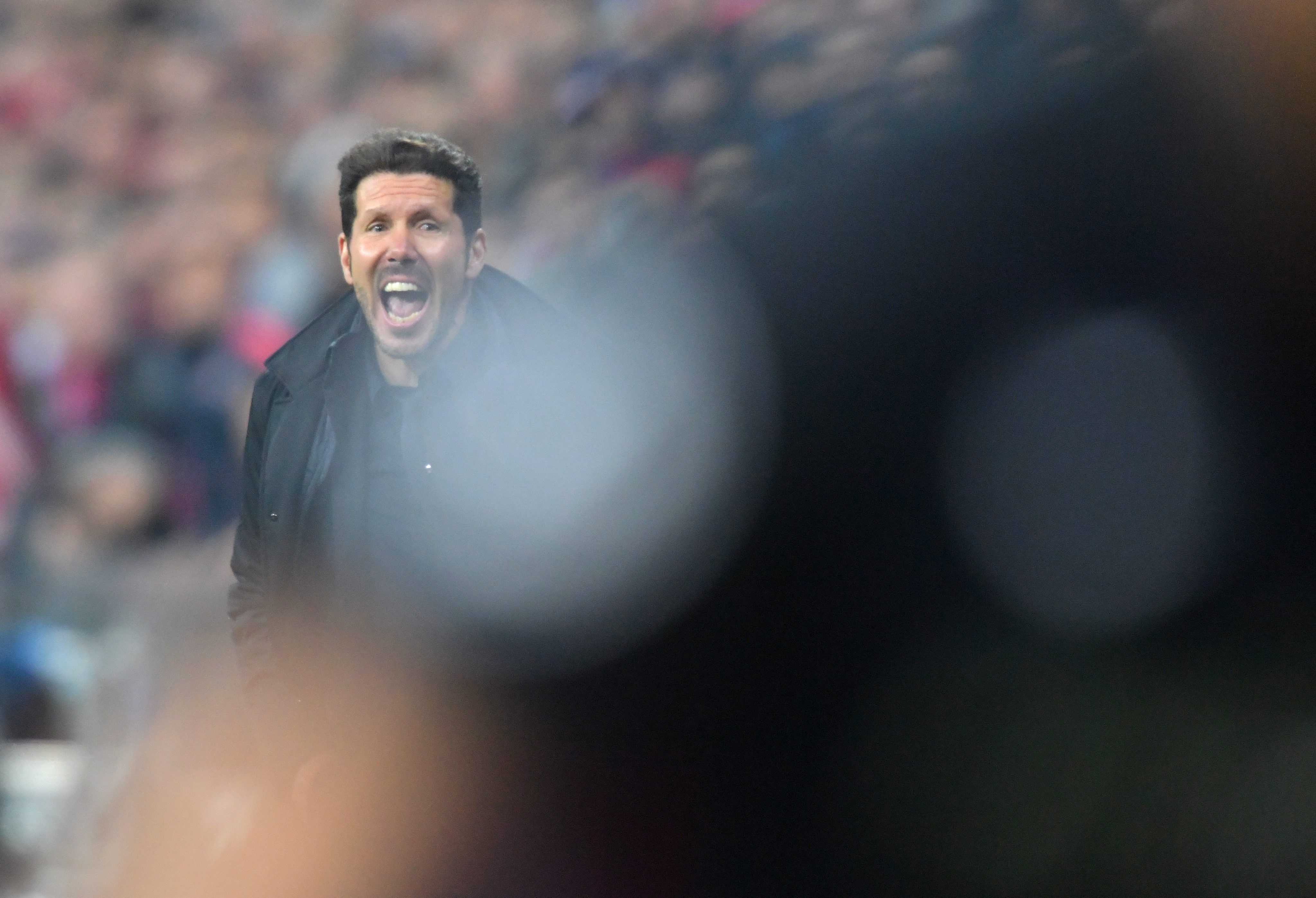 La agresividad de Simeone en estado puro
