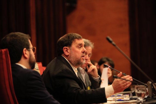 Junqueras comisión 155 Parlamento entrevista - Sergi Alcàzar