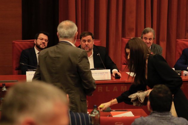 Junqueras Roldan comissió 155 al Parlament Sergi Alcàzar