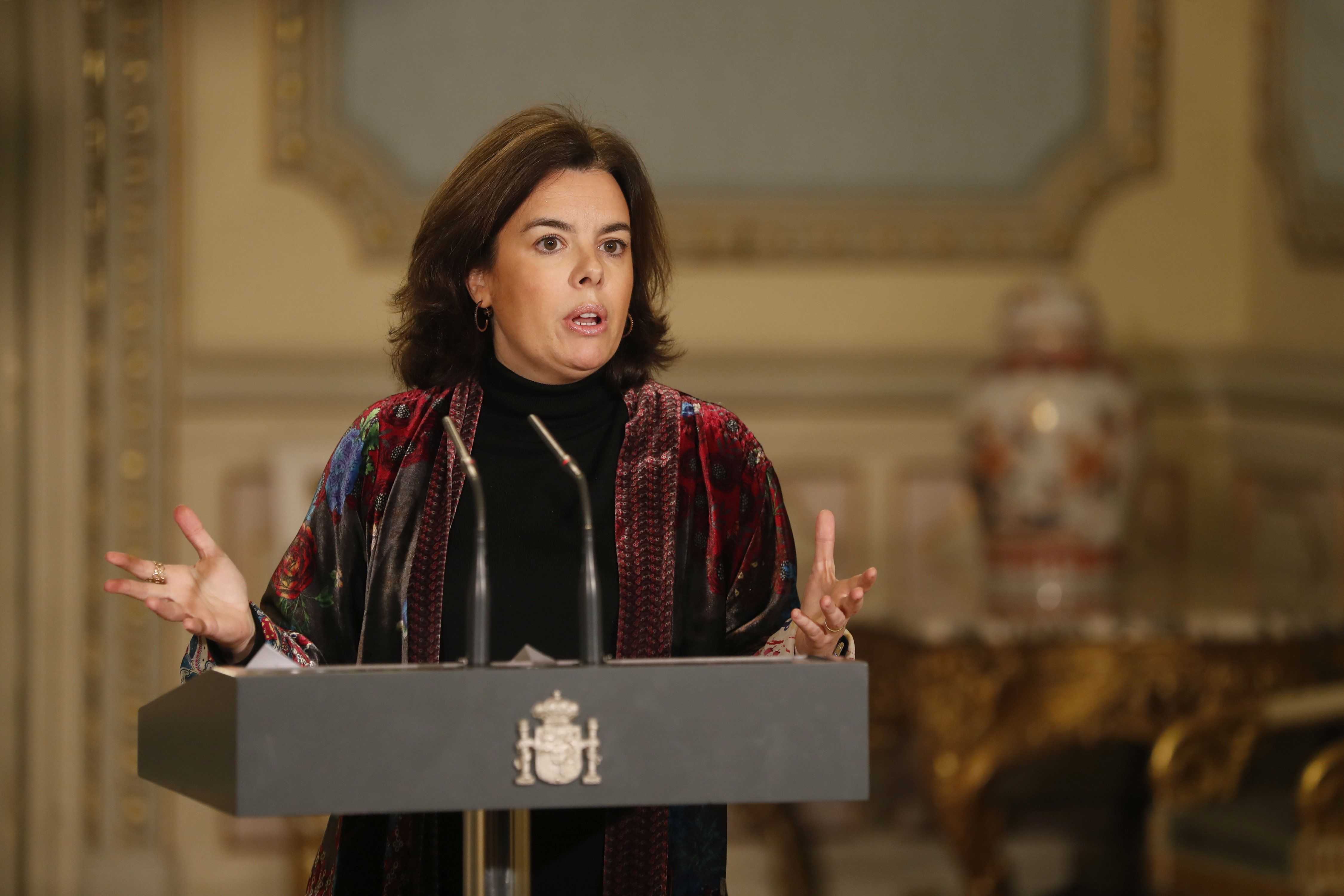 Santamaría evita justificar por qué el TC no paró el 9-N