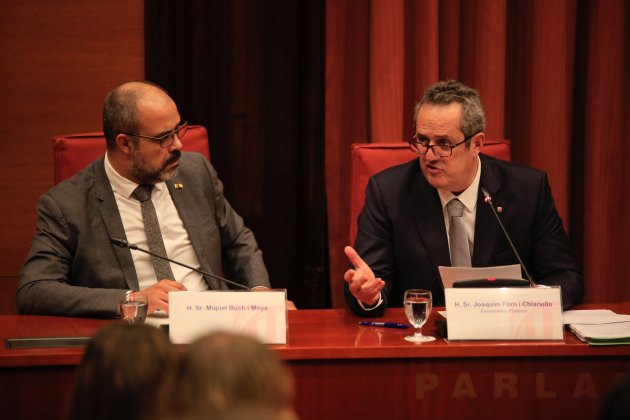 Joaquim Quim Forn Miquel Buch comissió 155 Parlament - Sergi Alcàzar Joaquim Quim Forn Miquel Buch comissió 155 Parlament - Sergi Alcàzar