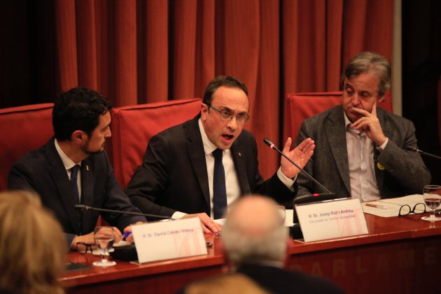 Josep Rull compareixença comissió 155 Parlament - Sergi Alcàzar