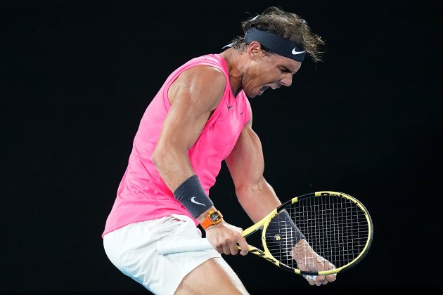 Rafa Nadal celebra Thiem Open Australia Europa Press