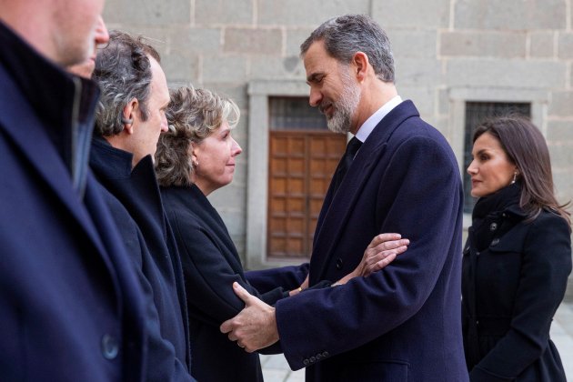felip leticia simoneta gomez acebo funeral pilar borbo efe felip leticia simoneta gomez acebo funeral pilar borbo efe