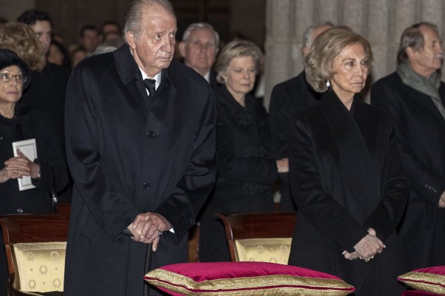 joan carles sofia funeral pilar borbo efe