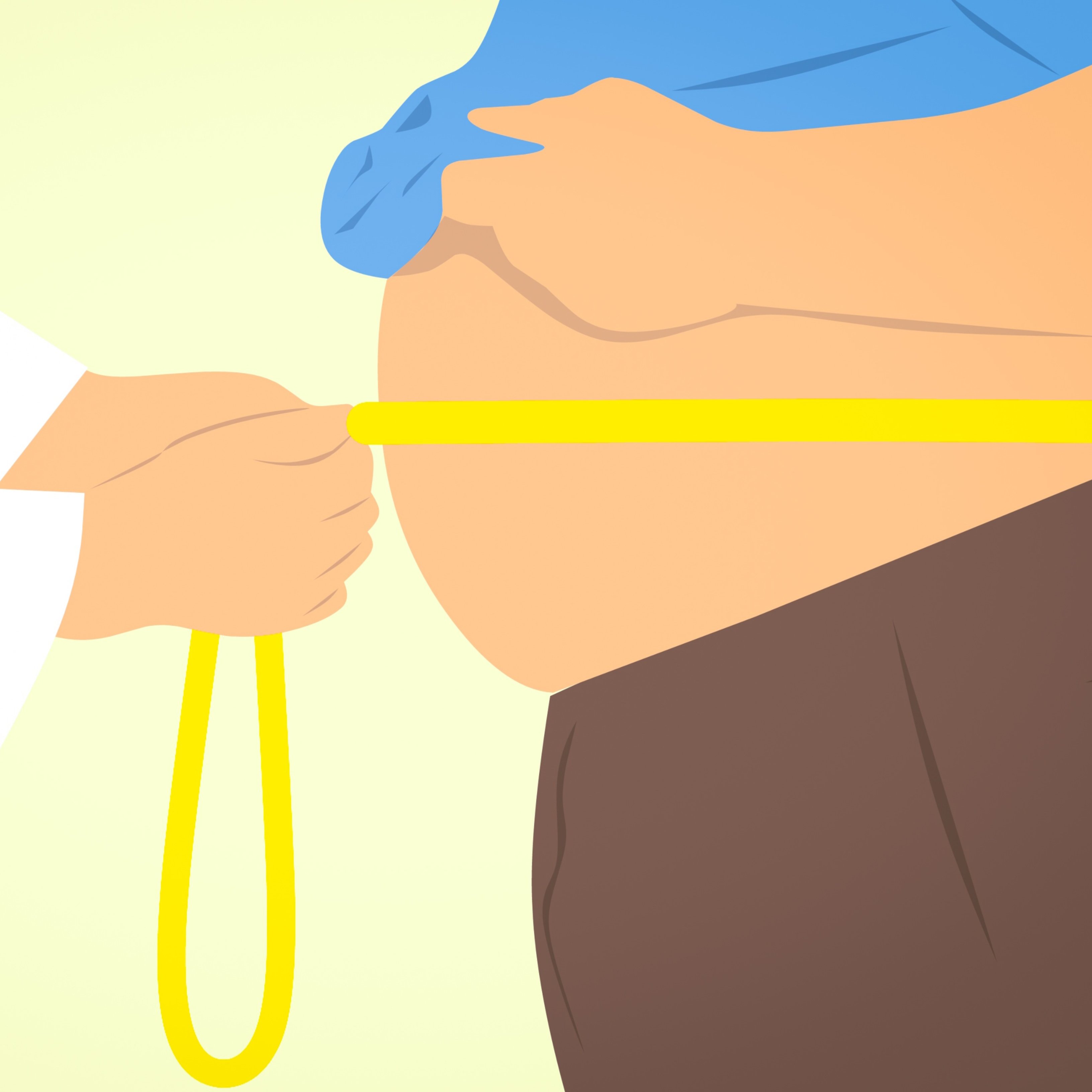 Lo que debería medir tu cintura para no tener riesgo de sufrir un infarto