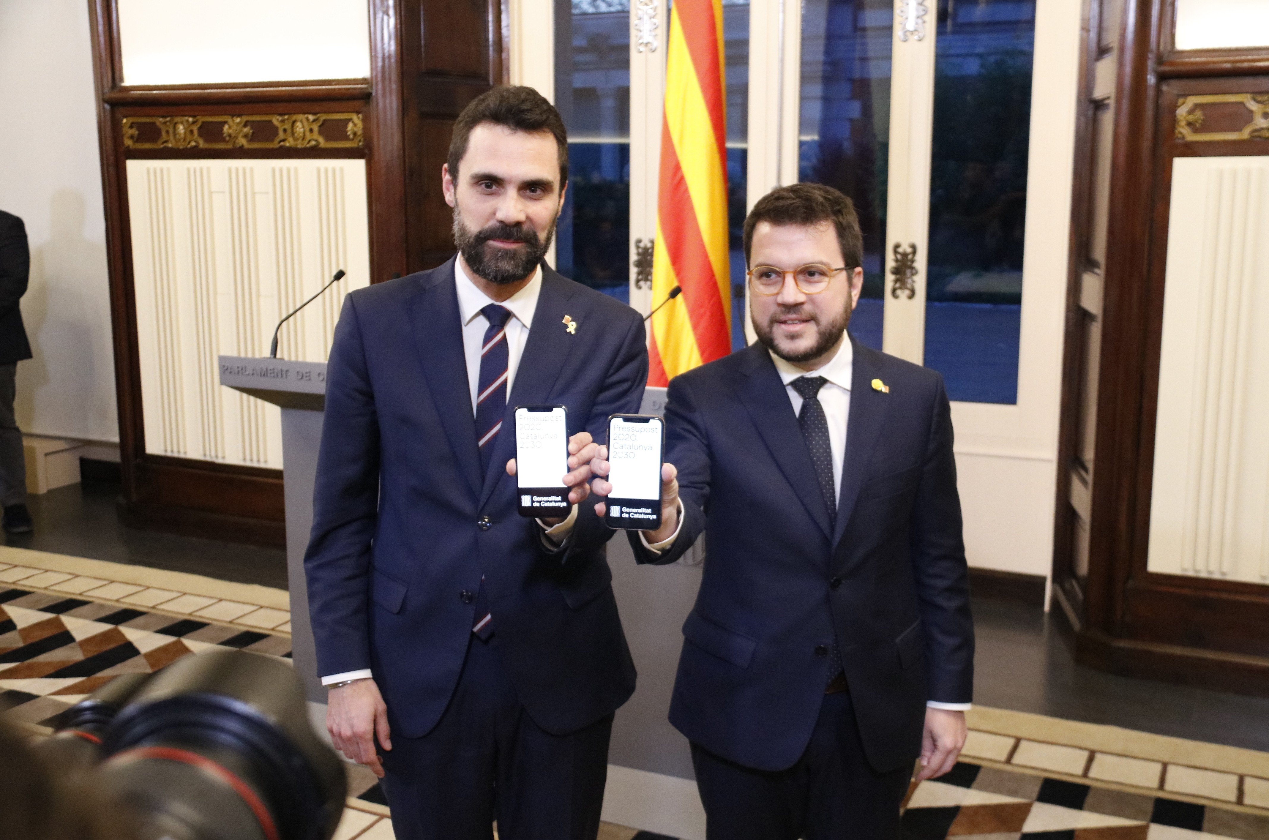 Aragonès pide primar los intereses de "país" aprobando los presupuestos