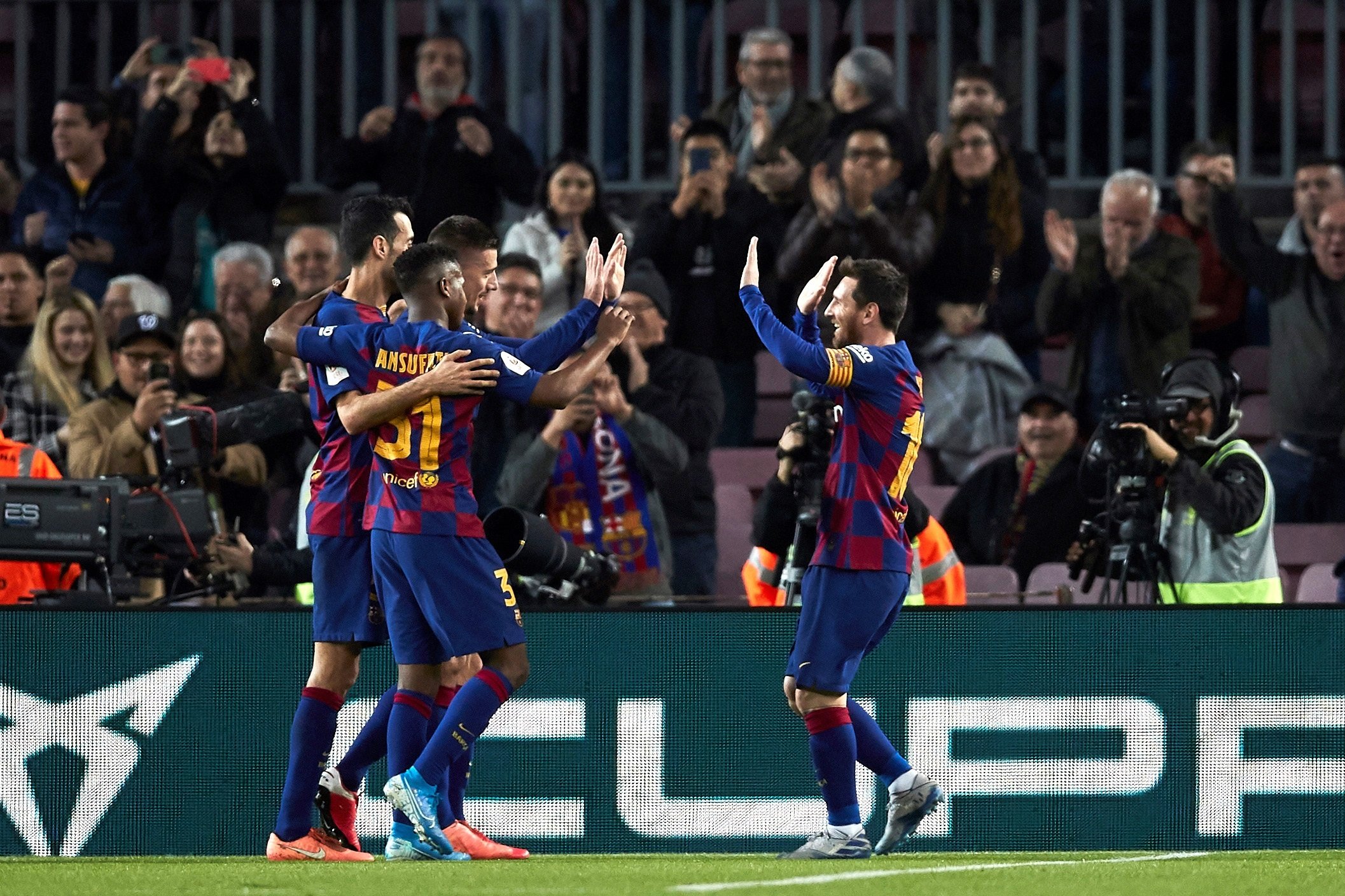 El Barça se reencuentra contra el Leganés y pasa a los cuartos de Copa (5-0)