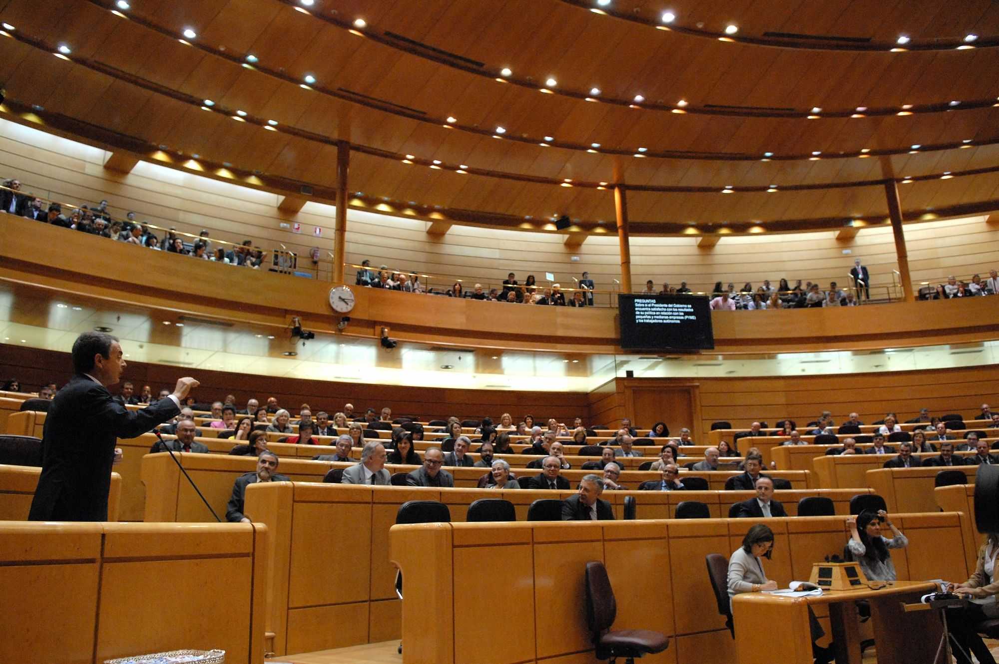 El Senat, preparat per si hagués de tramitar el 155