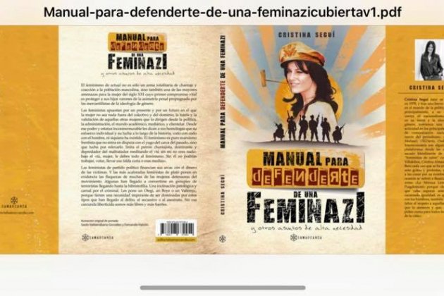 Manual feminazi Cristina Segui FB