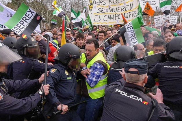 protestes agricultors extremadura efe