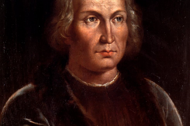 Retrato de Cristòfol Colom. Font Wikipedia