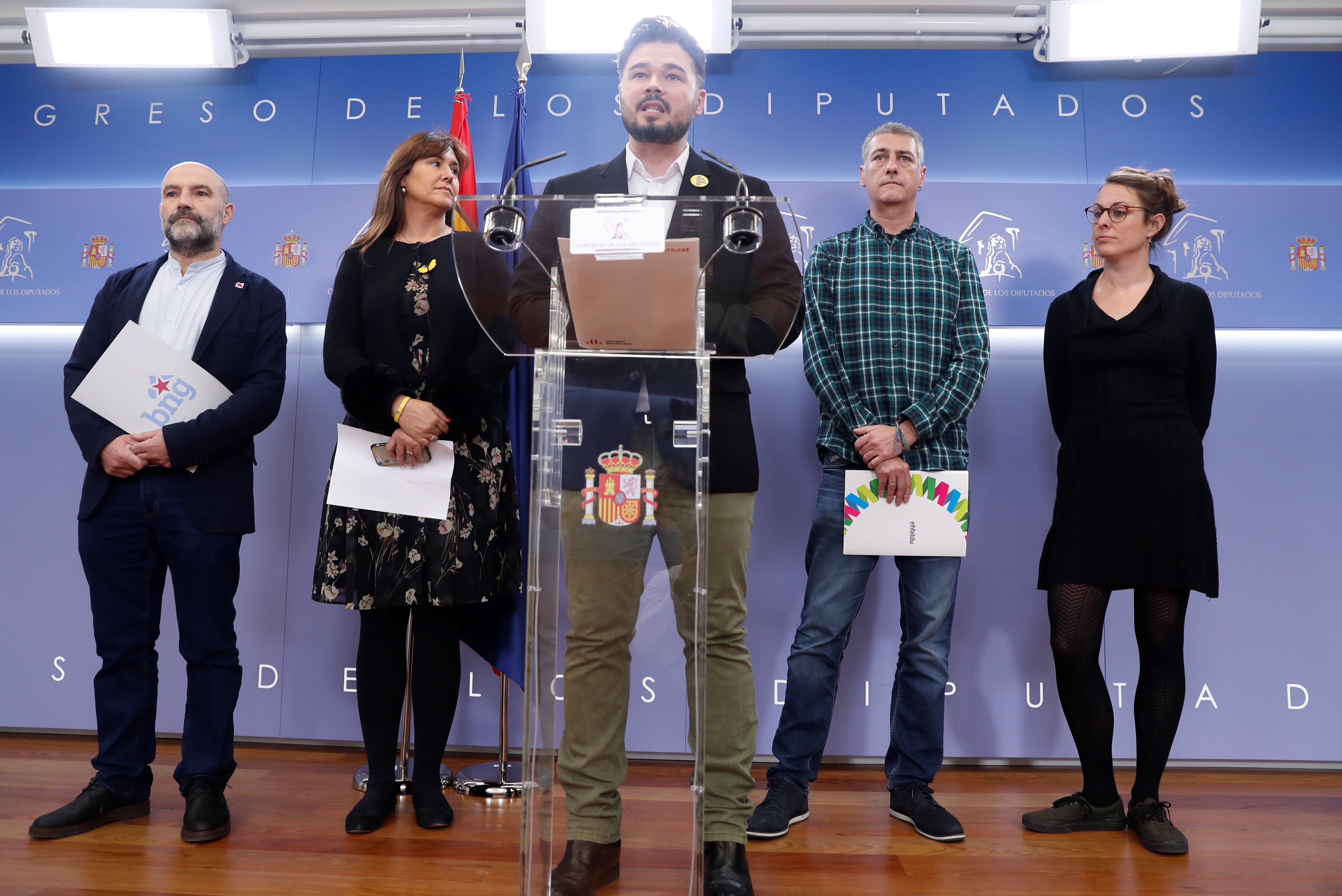 Catalan, Basque and Galician parties reject Spanish king at opening of Parliament