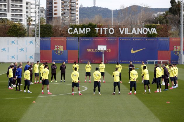 Barça entrenamiento FC Barcelona