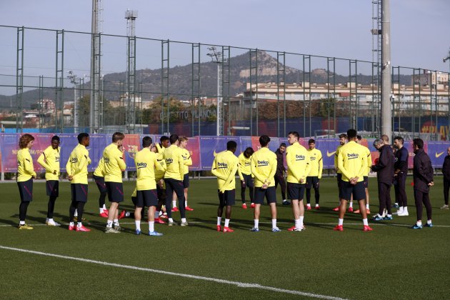 Barça entrenamiento FC Barcelona