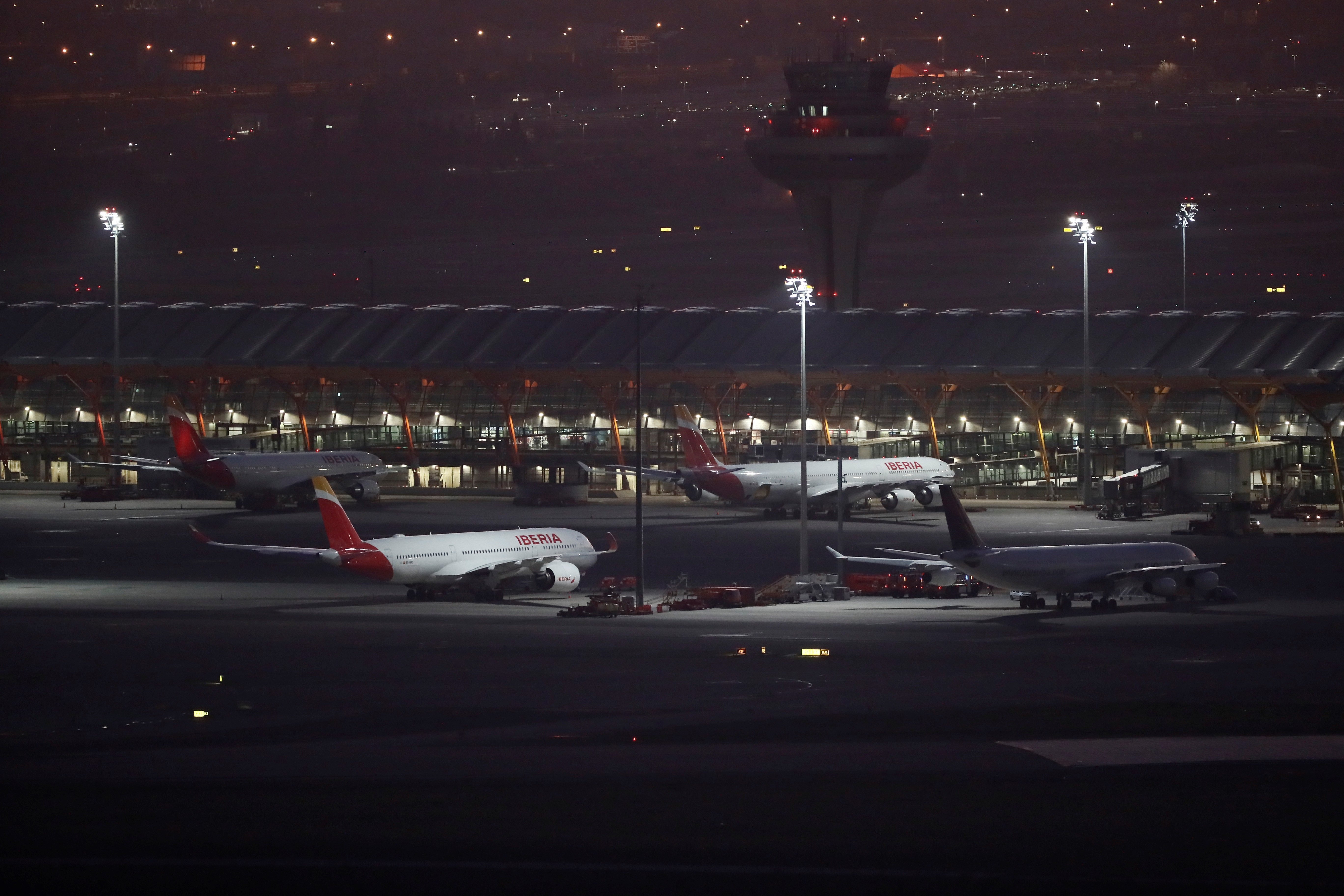 L'avió d'Air Canada aterra amb èxit a Barajas