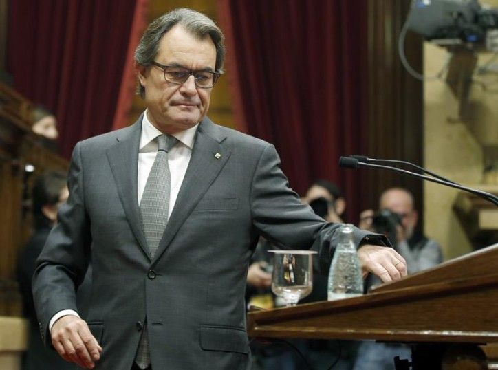Artur Mas en el debat d'investidura / EFE