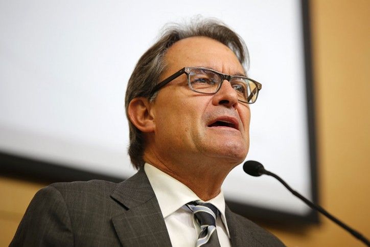 Artur Mas ahir a l'entrega del premi Trias Fargas / Sergi Alcàzar