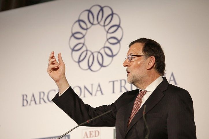 Rajoy: “Puedo escuchar propuestas siempre que no vayan en contra de la integridad territorial” / Sergi Alcàzar