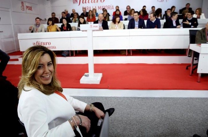 Susana Díaz, presidenta de Andalucía, en el comité federal del PSOE / EFE